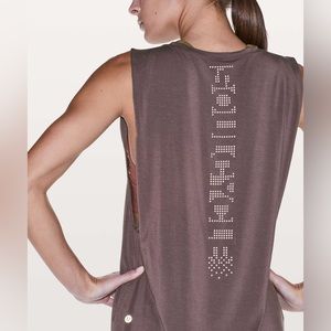 Lululemon  X SoulCycle Ride & Reflect Muscle Tank